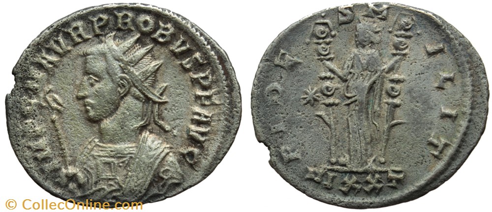 coins ancient to romans imperial and republican probus ric 363var sold