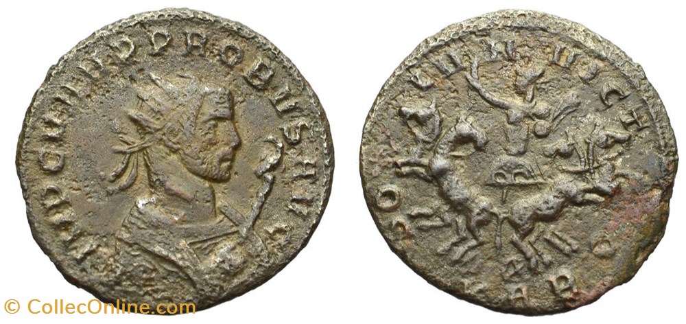PROBUS RIC 862var. SOLD coins ancient to romans imperial and republican probus ric 862var sold