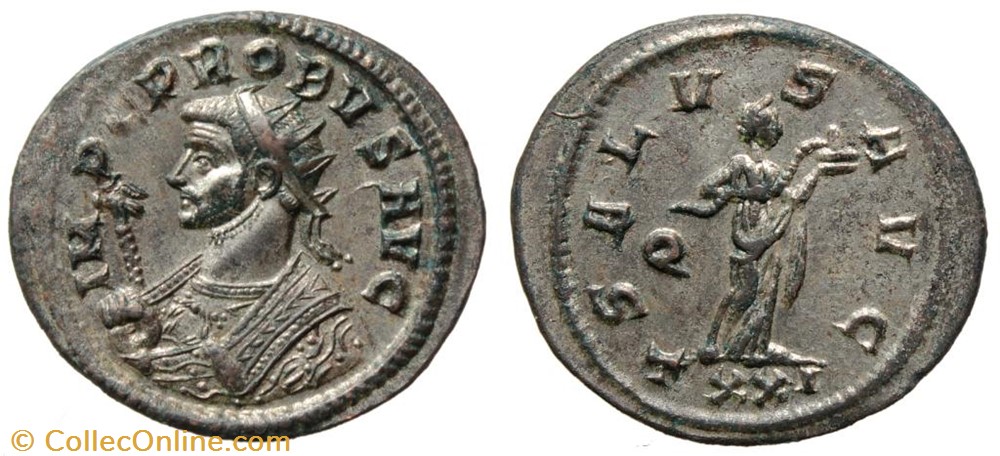 PROBUS RIC 468var. aeqvit SOLD coins ancient to romans imperial and republican probus ric 468var aeqvit sold