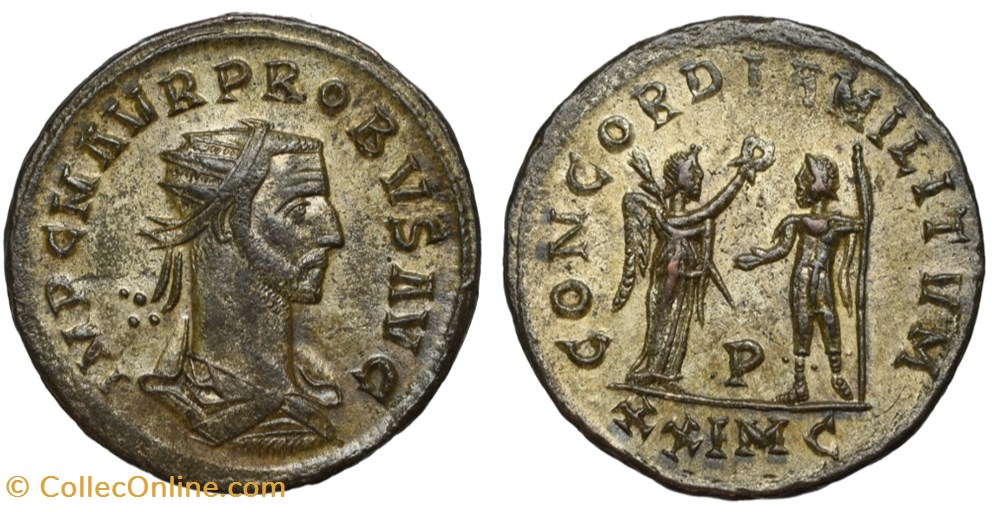 PROBUS RIC 908 XXIMC OFFICINA 1 SOLD coins ancient to romans imperial and republican probus ric 908 xximc officina 1 sold