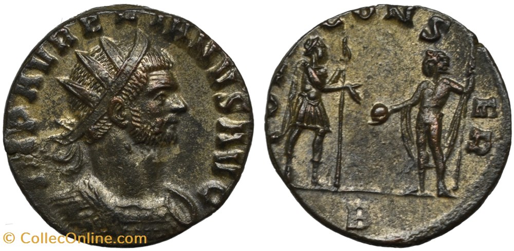 AURELIAN RIC TEMP 2503 SOLD coins ancient to romans imperial and republican aurelian ric temp 2503 sold