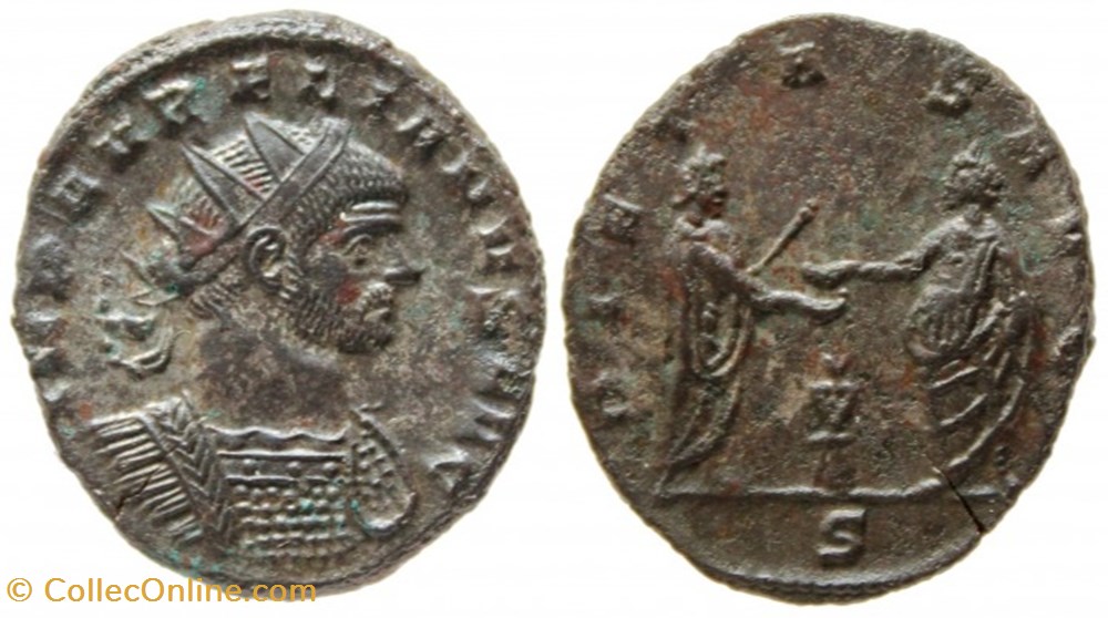 AURELIAN RIC TEMP 1497 SOLD coins ancient to romans imperial and republican aurelian ric temp 1497 sold