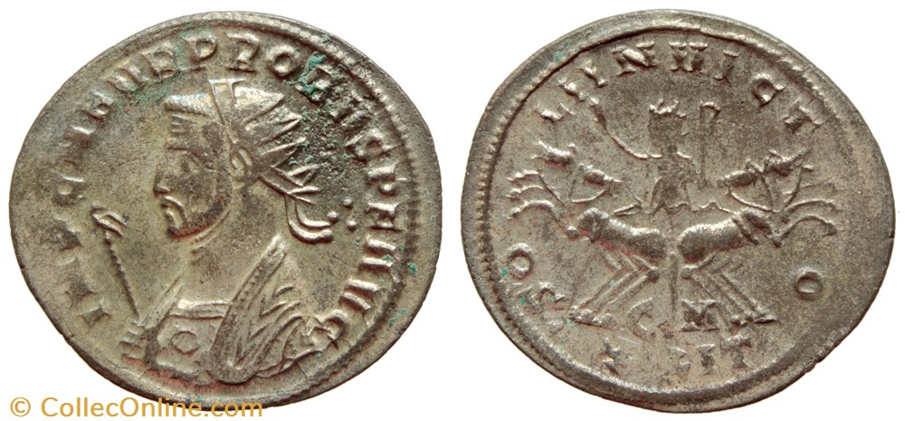 PROBUS RIC 911 OFFICINA 3 SOLD coins ancient to romans imperial and republican probus ric 911 officina 3 sold