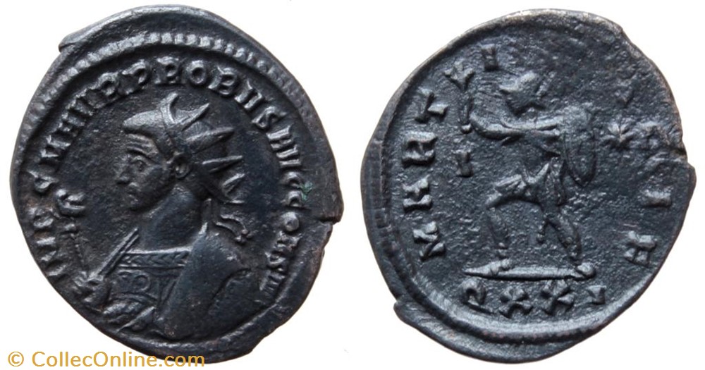 PROBUS RIC 512var. mule unique SOLD coins ancient to romans imperial and republican probus ric 512var mule unique sold
