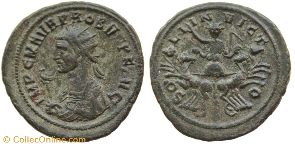 PROBUS RIC 911 0 var. SOLD coins ancient to romans imperial and republican probus ric 911 0 var sold