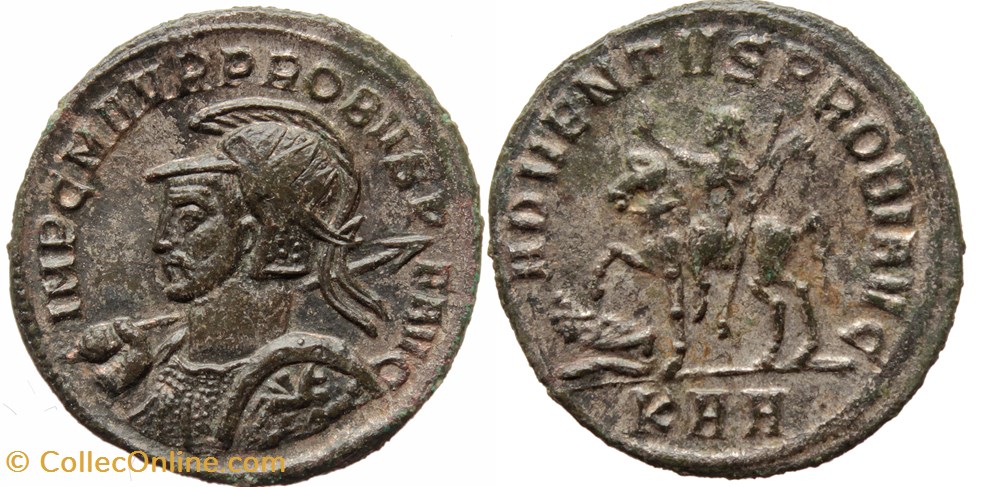 PROBUS RIC 836var. SOLD coins ancient to romans imperial and republican probus ric 836var sold