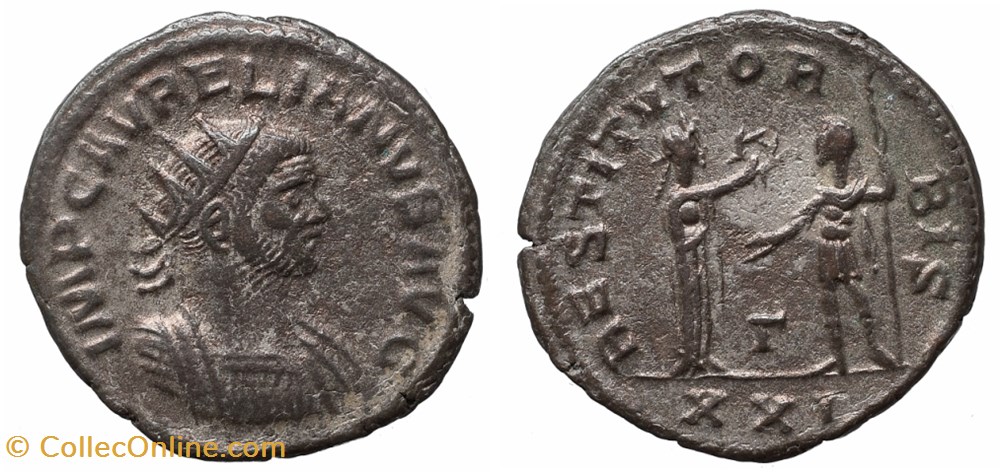 AURELIAN RIC TEMP 3167 SOLD coins ancient to romans imperial and republican aurelian ric temp 3167 sold