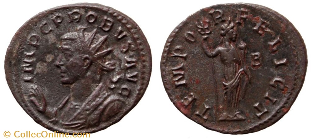 PROBUS BASTIEN SUPPLEMENT II 372β SOLD coins ancient to romans imperial and republican probus bastien supplement ii 372 sold