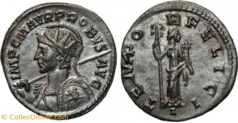 coins ancient to romans imperial and republican probus bastien 206 sold