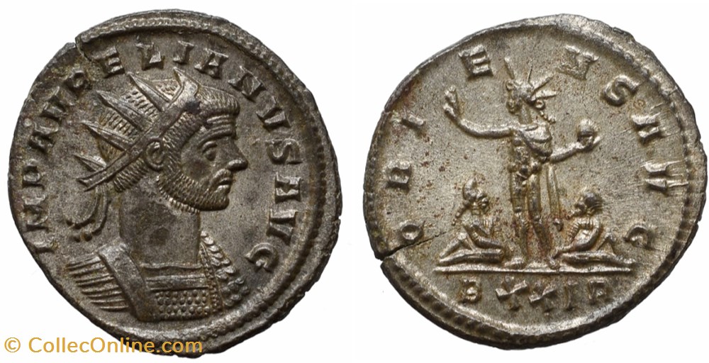 AURELIAN RIC TEMP 1791 - SOLD coins antique b to roman republican imperial aurelian ric temp 1791 sold