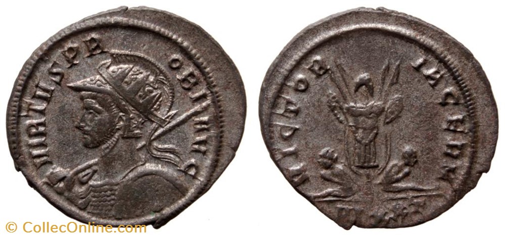 PROBUS RIC 425var. SOLD coins ancient to romans imperial and republican probus ric 425var sold