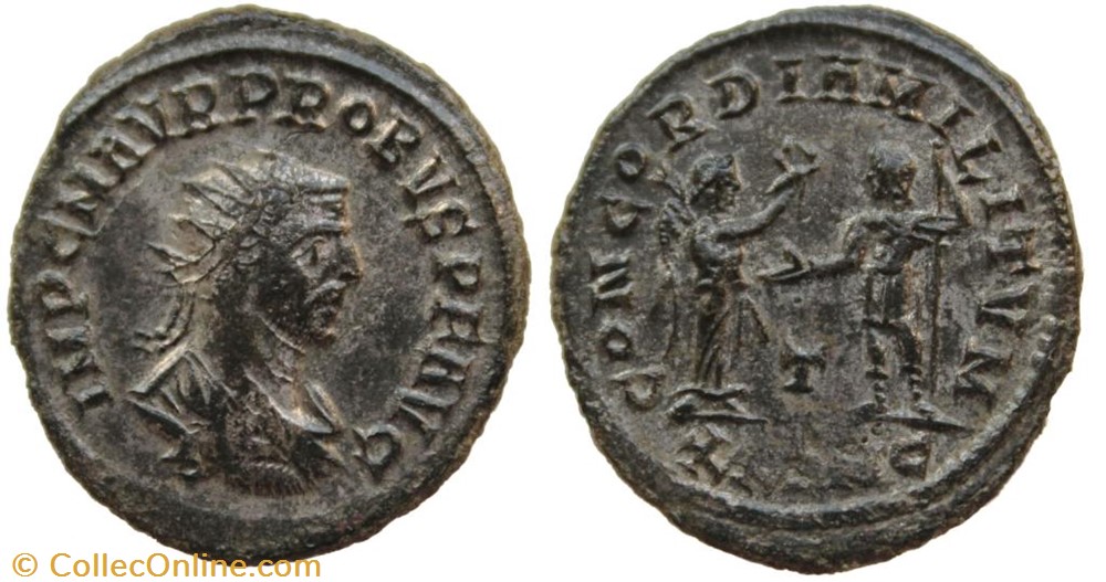 coins ancient to romans imperial and republican probus ric 907 xximc officina 3 sold
