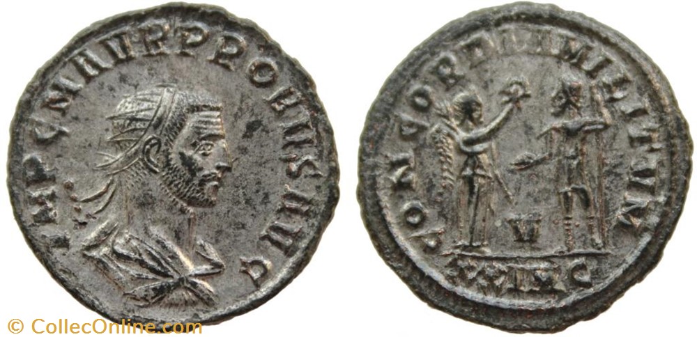 PROBUS RIC 908 XXIMC OFFICINA 5 SOLD coins ancient to romans imperial and republican probus ric 908 xximc officina 5 sold