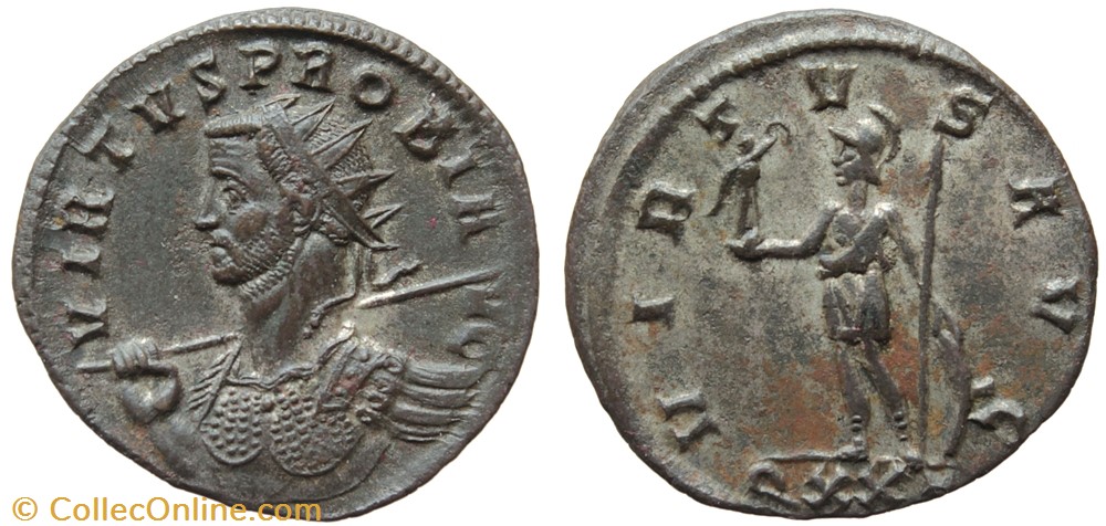 coins ancient to romans imperial and republican probus ric 437 var sold