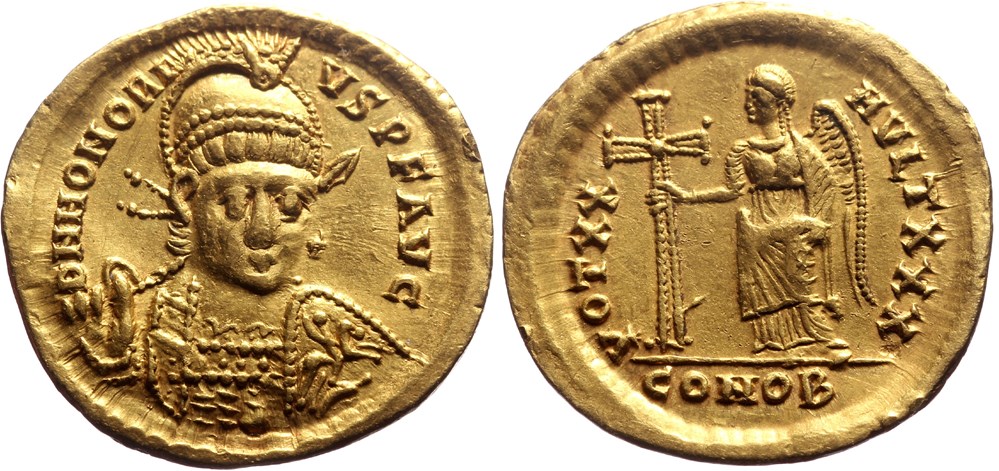 010a Honorius coins ancient to other 010a honorius