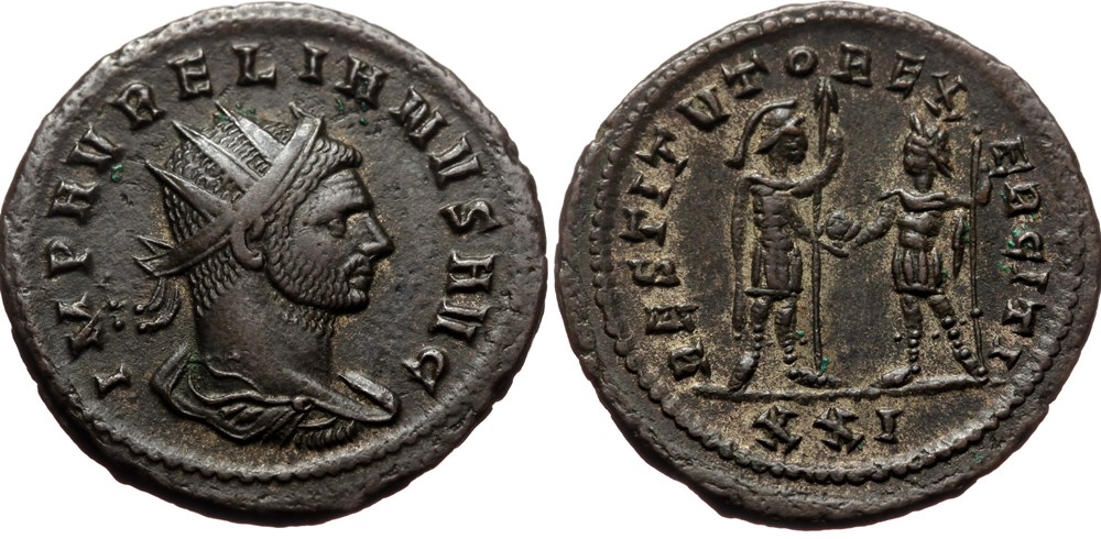 AURELIAN RIC TEMP 3080 coins ancient to romans imperial and republican aurelian ric temp 3080