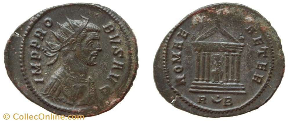PROBUS MPR 387 VAR.SOLD coins ancient to romans imperial and republican probus mpr 387 var sold