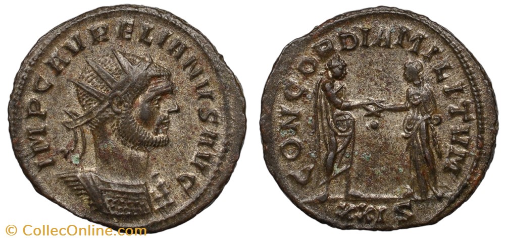 AURELIAN RIC TEMP 2364 SOLD coins ancient to romans imperial and republican aurelian ric temp 2364 sold