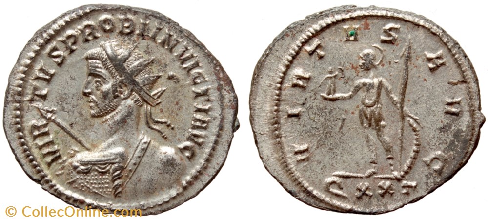 PROBUS RIC 438 VAR. SOLD coins ancient to romans imperial and republican probus ric 438 var sold