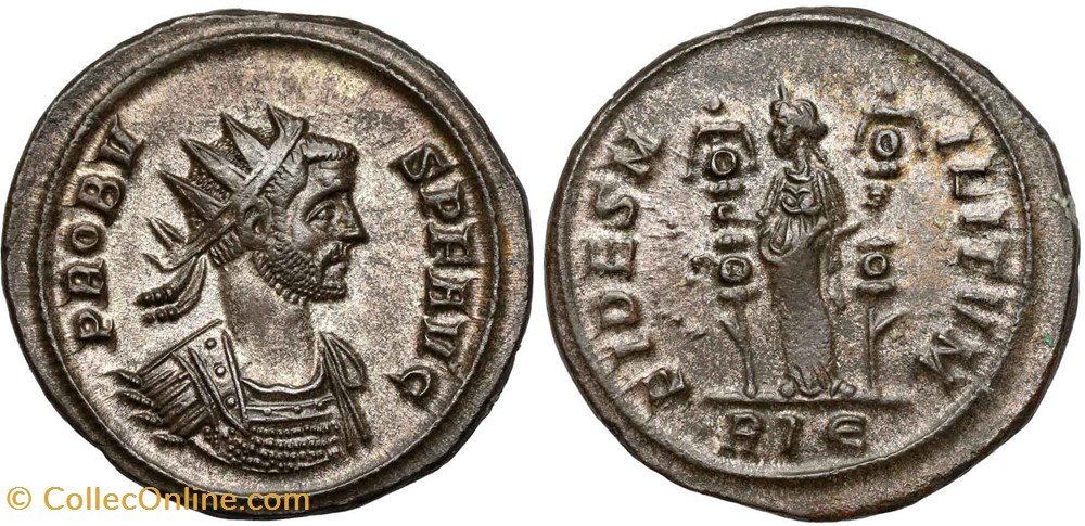 coins ancient to romans imperial and republican probus mpr 496 aeqviti sold