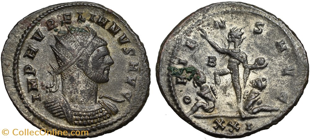 AURELIAN RIC TEMP 3057 SOLD coins ancient to roman republic imperial aurelian ric temp 3057 sold