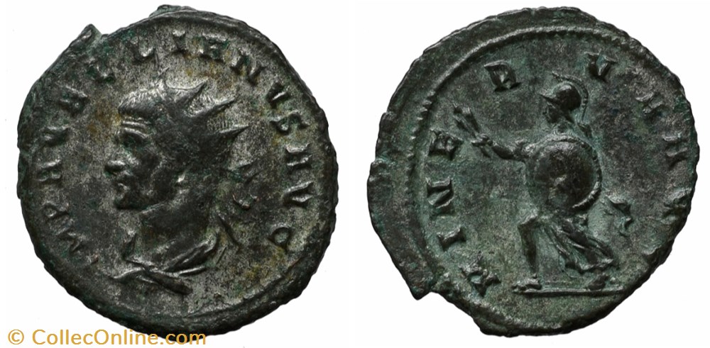 Aurelian RIC TEMP 2868var. SOLD coins ancient to romans imperial and republican aurelian ric temp 2868var sold