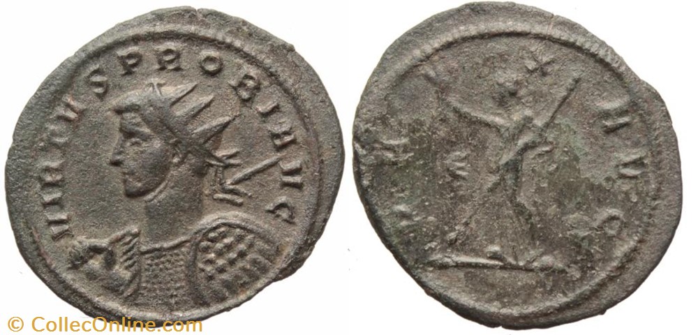 PROBUS RIC 548var. SOLD coins ancient to romans imperial and republican probus ric 548var sold
