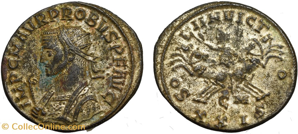 PROBUS RIC 911 OFFICINA 2 SOLD coins ancient to roman republic imperial probus ric 911 officina 2 sold