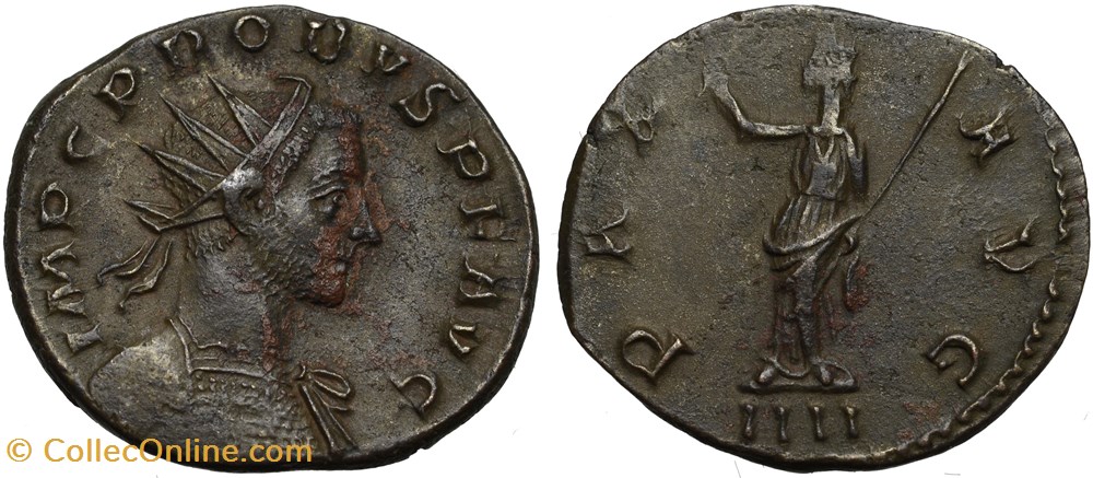 PROBUS BASTIEN 366 SOLD coins ancient to roman republic imperial probus bastien 366 sold