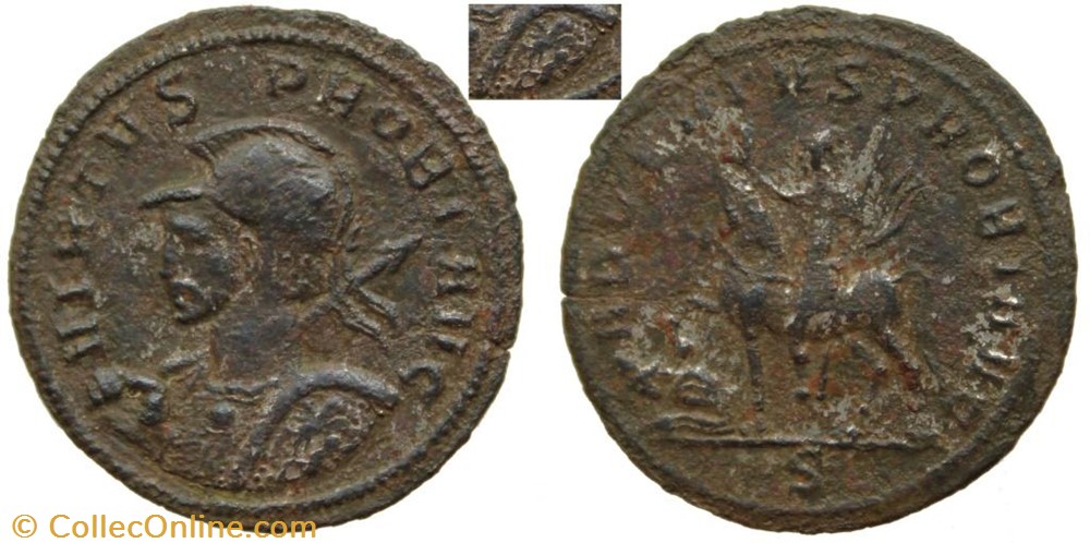 coins ancient to romans imperial and republican probus ric 837var sold