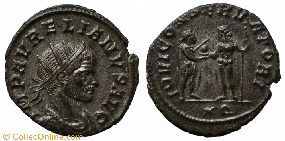 AURELIAN RIC TEMP 2109 SOLD coins ancient to romans imperial and republican aurelian ric temp 2109 sold