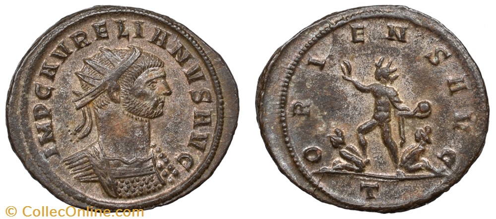 AURELIAN RIC TEMP 2646 SOLD coins ancient to romans imperial and republican aurelian ric temp 2646 sold