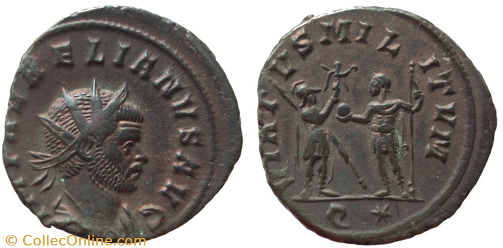 AURELIAN RIC TEMP 2121 SOLD coins ancient to romans imperial and republican aurelian ric temp 2121 sold