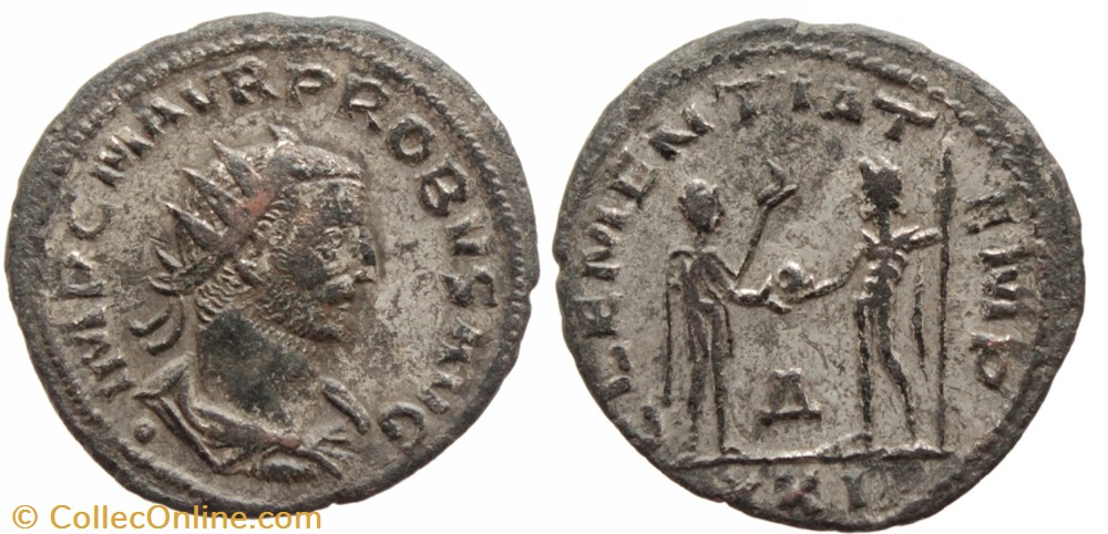PROBUS RIC 921 OFFICINA 4 unpublished with dot underneath emperors bust SOLD coins ancient to romans imperial and republican probus ric 921 officina 4 unpublished with dot underneath emperors bust sold