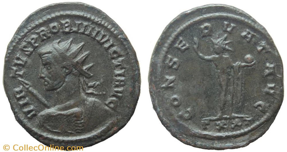 PROBUS RIC 353var. SOLD coins ancient to romans imperial and republican probus ric 353var sold