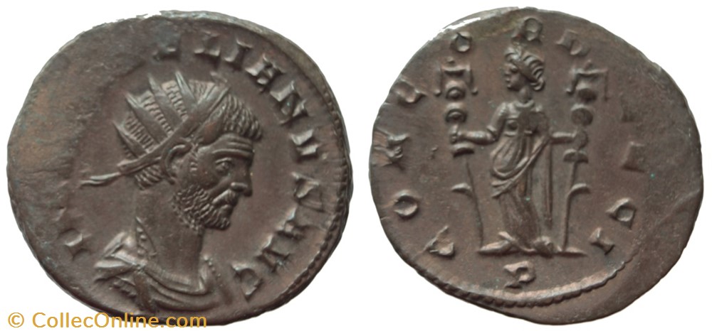 AURELIAN RIC TEMP 1427 SOLD coins ancient to romans imperial and republican aurelian ric temp 1427 sold