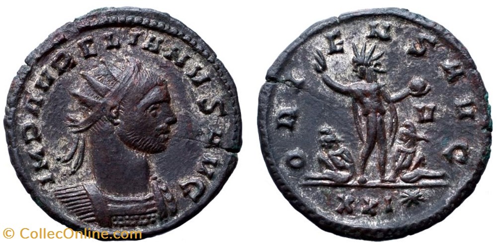 AURELIAN RIC TEMP 1754 - SOLD coins ancient b to roman republican imperial aurelian ric temp 1754 sold