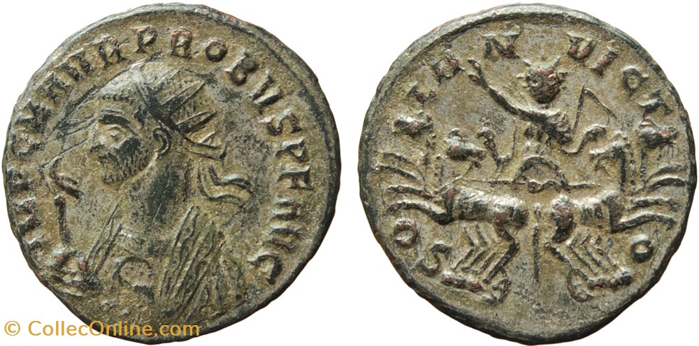 PROBUS RIC 911 0 var. SOLD coins ancient to romans imperial and republican probus ric 911 0 var sold