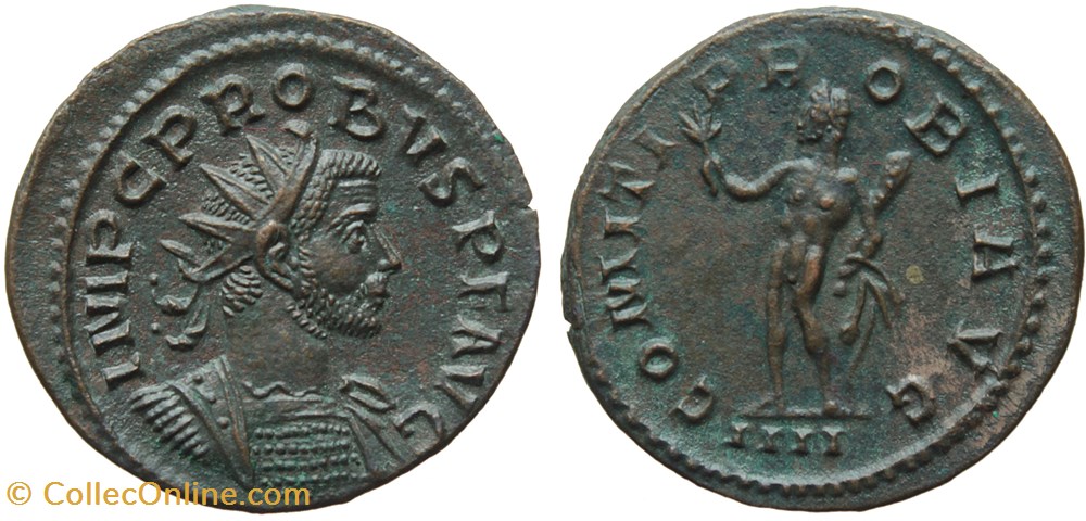 PROBUS BASTIEN 334 - SOLD coins antique c to roman republican imperial probus bastien 334 sold
