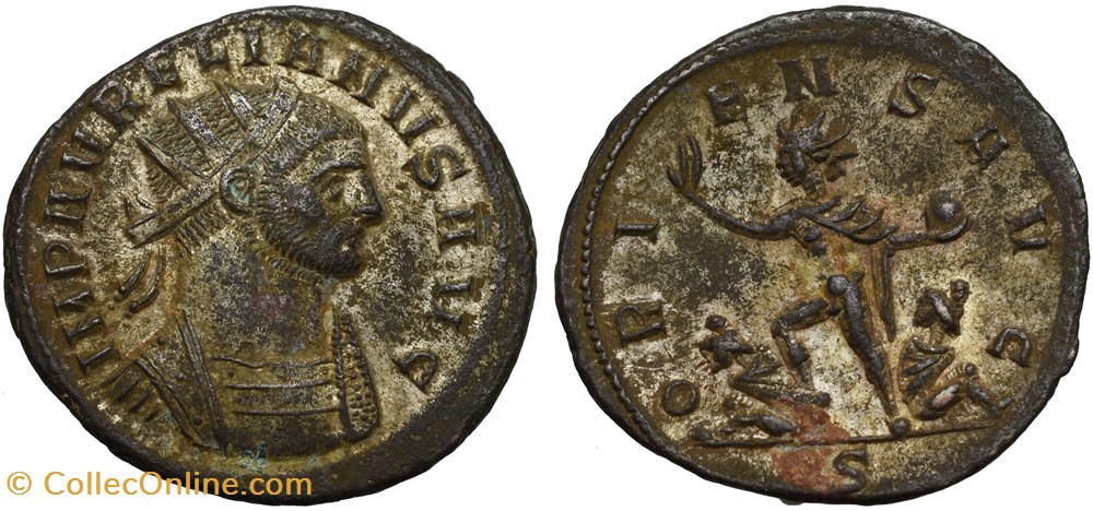 AURELIAN RIC TEMP 2648 SOLD coins ancient to romans imperial and republican aurelian ric temp 2648 sold