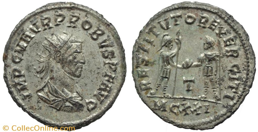 PROBUS RIC 909 MCXXI OFFICINA 3 SOLD coins ancient to romans imperial and republican probus ric 909 mcxxi officina 3 sold