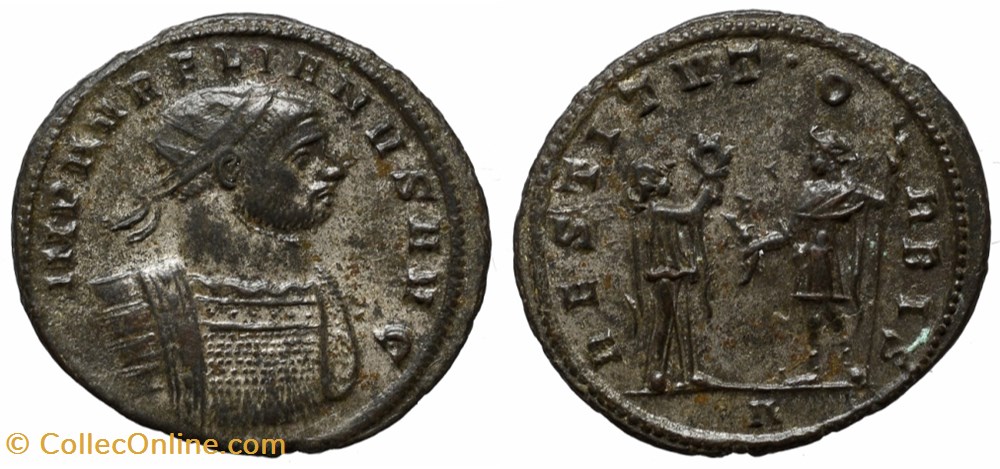 AURELIAN RIC TEMP 2514 SOLD coins ancient to romans imperial and republican aurelian ric temp 2514 sold