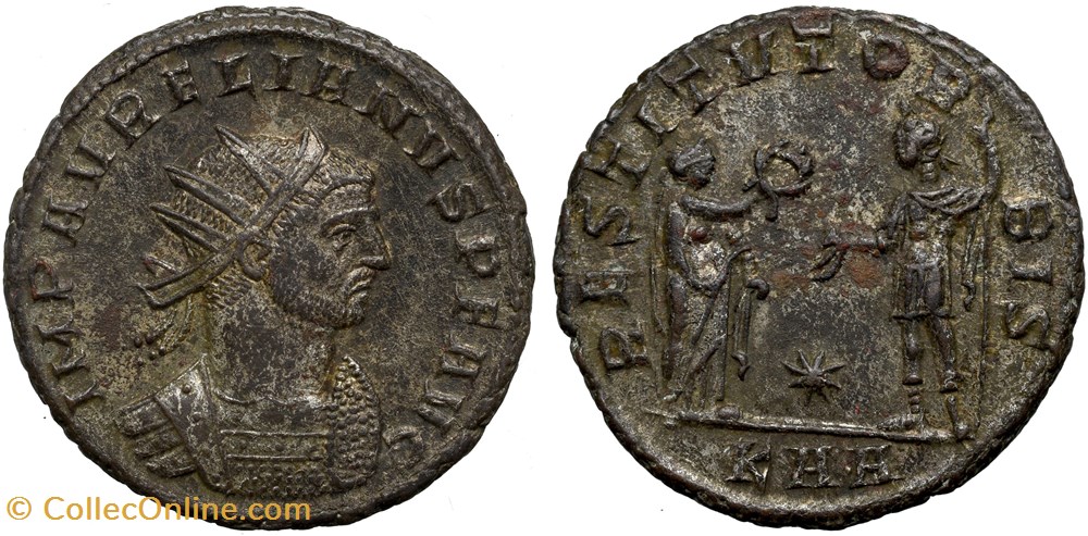 AURELIAN RIC TEMP 2736 SOLD coins ancient to romans imperial and republican aurelian ric temp 2736 sold