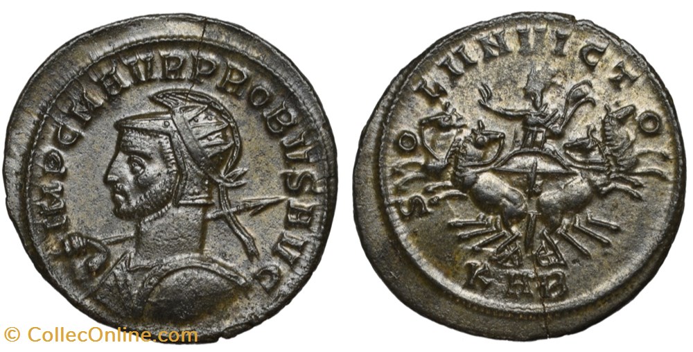 PROBUS RIC 862 E1 BUST OFFICINA 2 SOLD coins ancient to romans imperial and republican probus ric 862 e1 bust officina 2 sold
