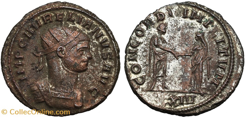 AURELIAN RIC TEMP 2383 SOLD coins ancient to romans imperial and republican aurelian ric temp 2383 sold