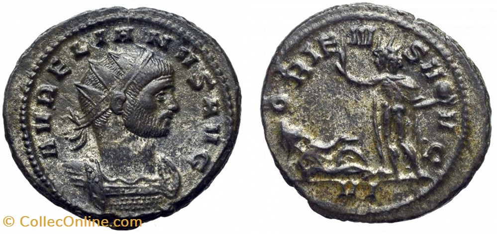 AURELIAN RIC TEMP 1714 - SOLD coins ancient to roman republic imperial aurelian ric temp 1714 sold