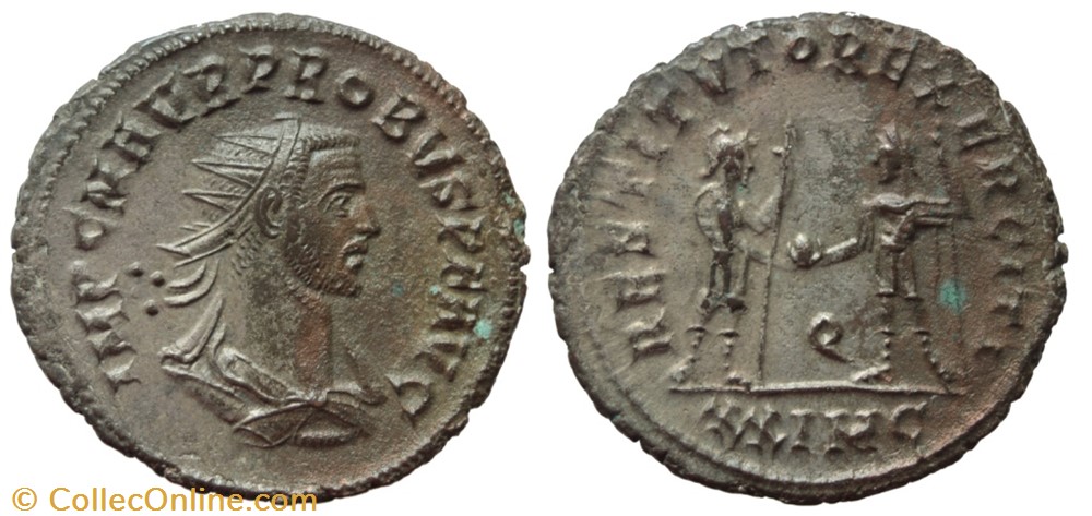 PROBUS RIC 909 XXIMC OFFICINA 4 SOLD coins ancient to romans imperial and republican probus ric 909 xximc officina 4 sold