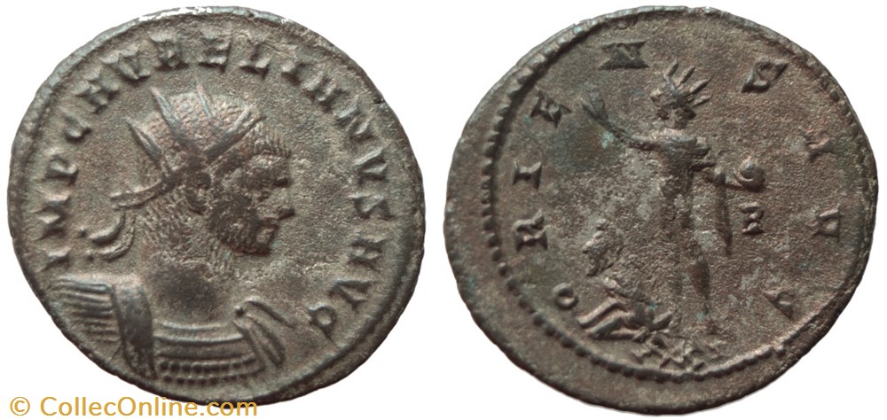 AURELIAN RIC TEMP 3055 SOLD coins ancient to romans imperial and republican aurelian ric temp 3055 sold