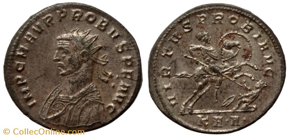 PROBUS RIC 877var. SOLD coins ancient to romans imperial and republican probus ric 877var sold