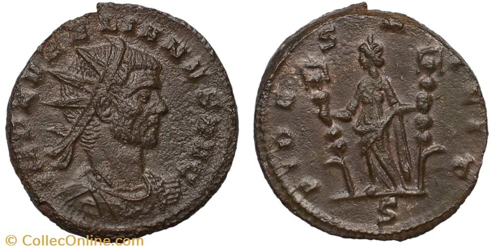 AURELIAN RIC TEMP 1413 SOLD coins ancient to romans imperial and republican aurelian ric temp 1413 sold